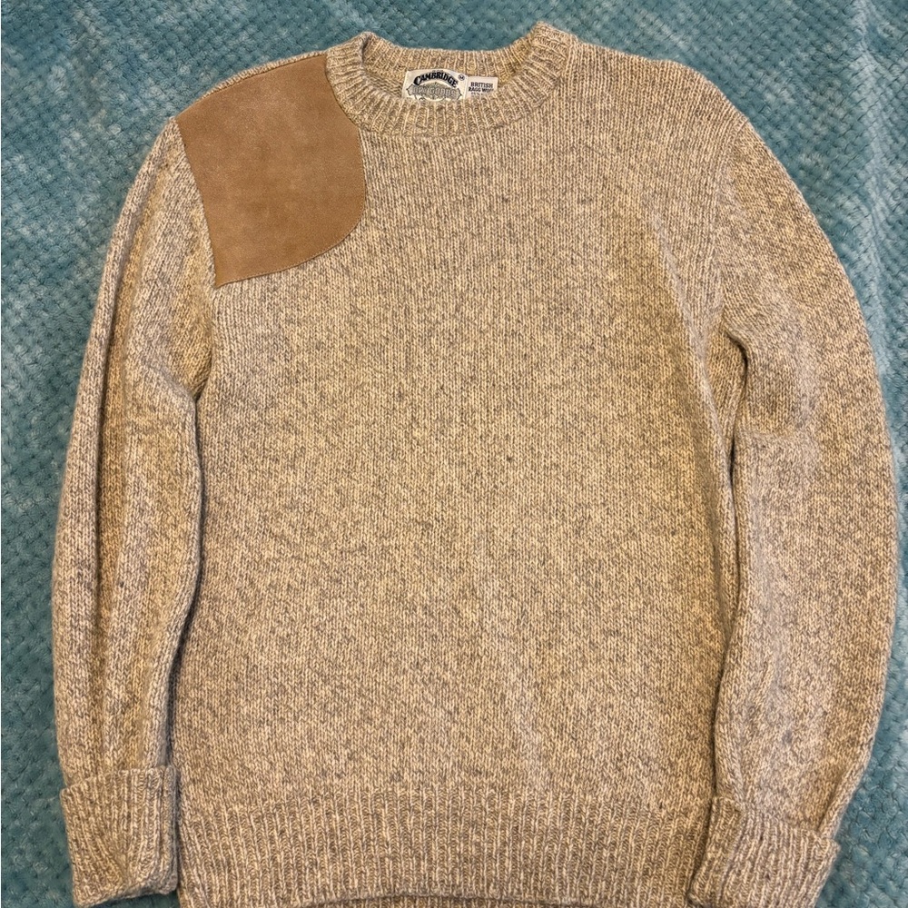 Men's wool hunting sweater